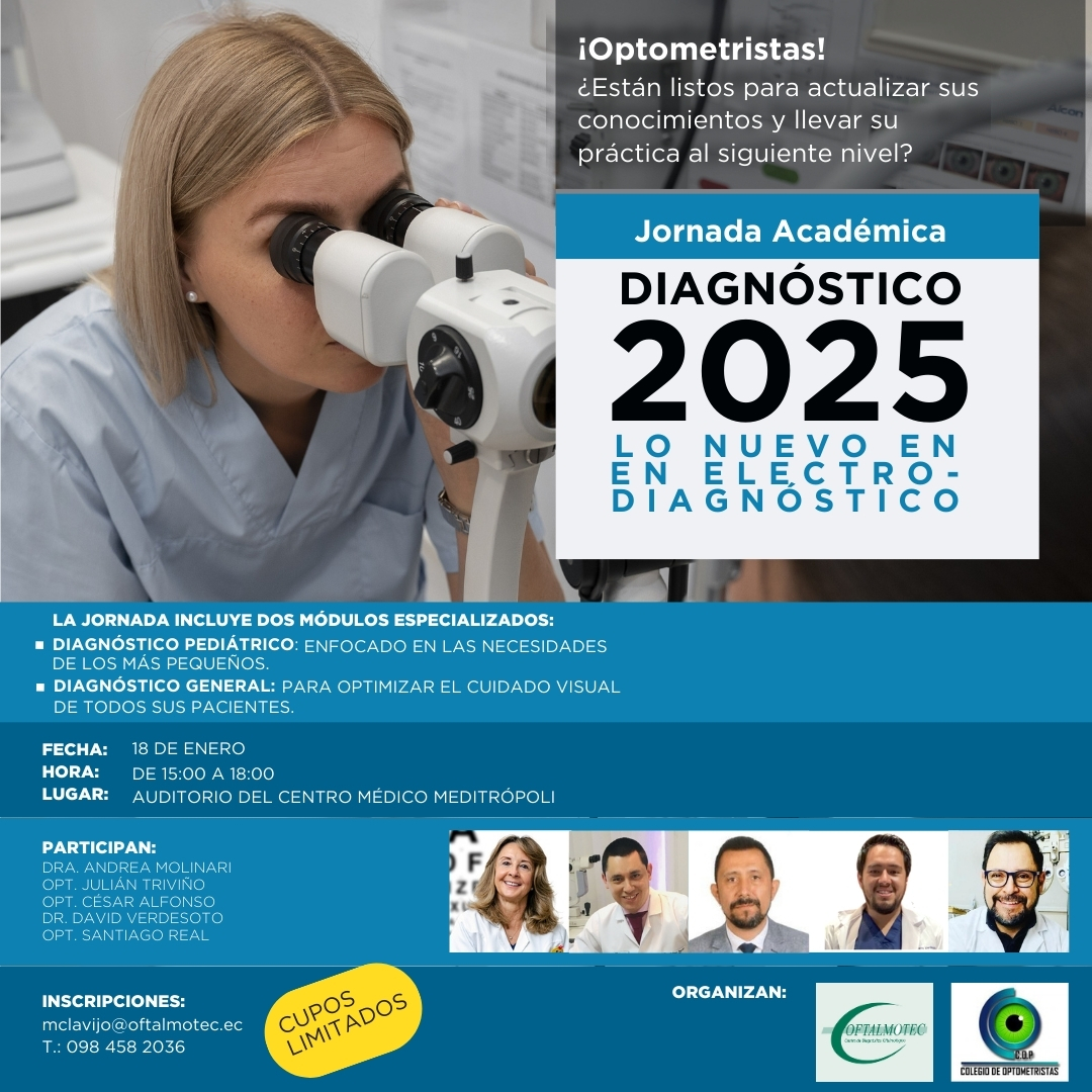 Jornada Académica DIAGNÓSTICO 2025 LO NUEVO EN EN ELECTRO DIAGNÓSTICO